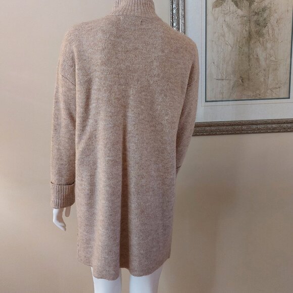 Ellen Tracy Long Knit Sweater Cardigan Coat - Picture 2 of 15